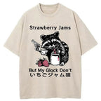 Naughty Raccoon Washed T-Shirt