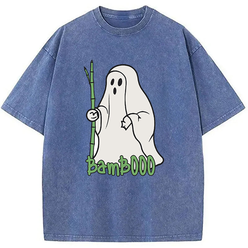 BambOOO Joke Ghost Washed T-Shirt