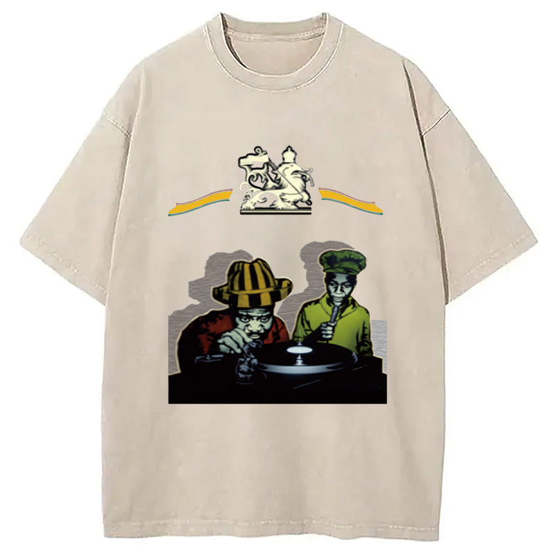 Pull-up Mr Selekta! Washed T-Shirt