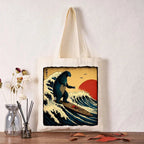 The Great Wave Tote Bag