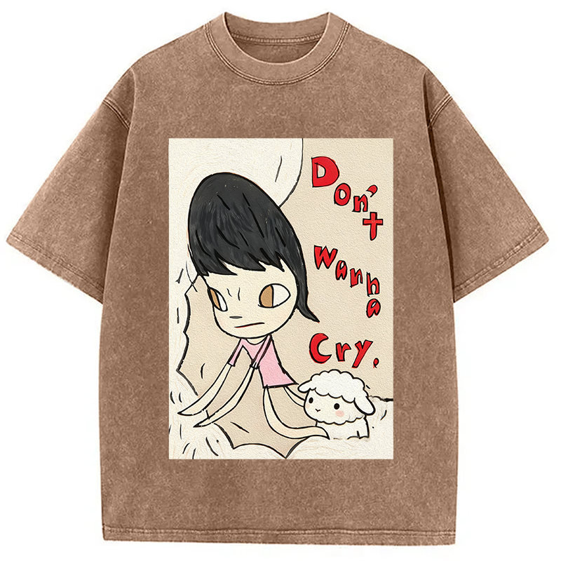 Don't Wanna Cry Washed T-Shirt