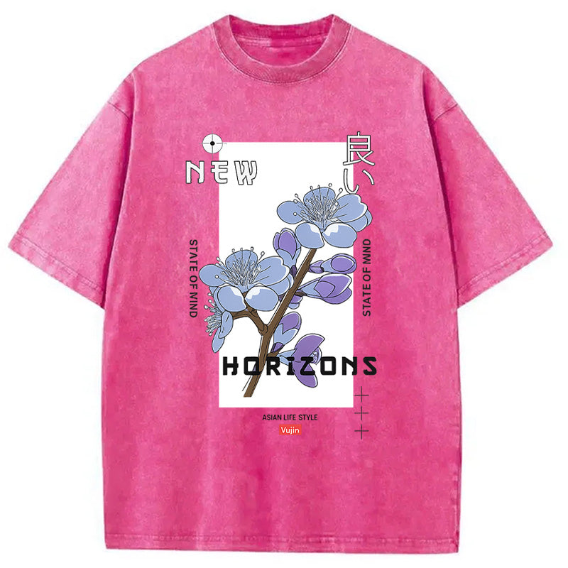 Horizons Japanese Washed T-Shirt