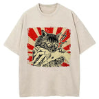 Cat Bite Washed T-Shirt