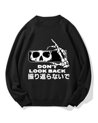 Don't Look Back Cotton Sweatshirt