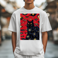 The Black Cat Japanese Style Classic Tee