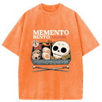 Memento Bento Skull Washed T-Shirt