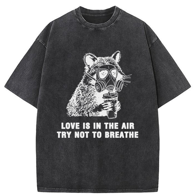 Unisex Reject Valentine's Day Atmosphere Washed T-Shirt