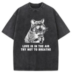 Unisex Reject Valentine's Day Atmosphere Washed T-Shirt