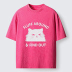Unisex Cat's Mockery Washed T-Shirt
