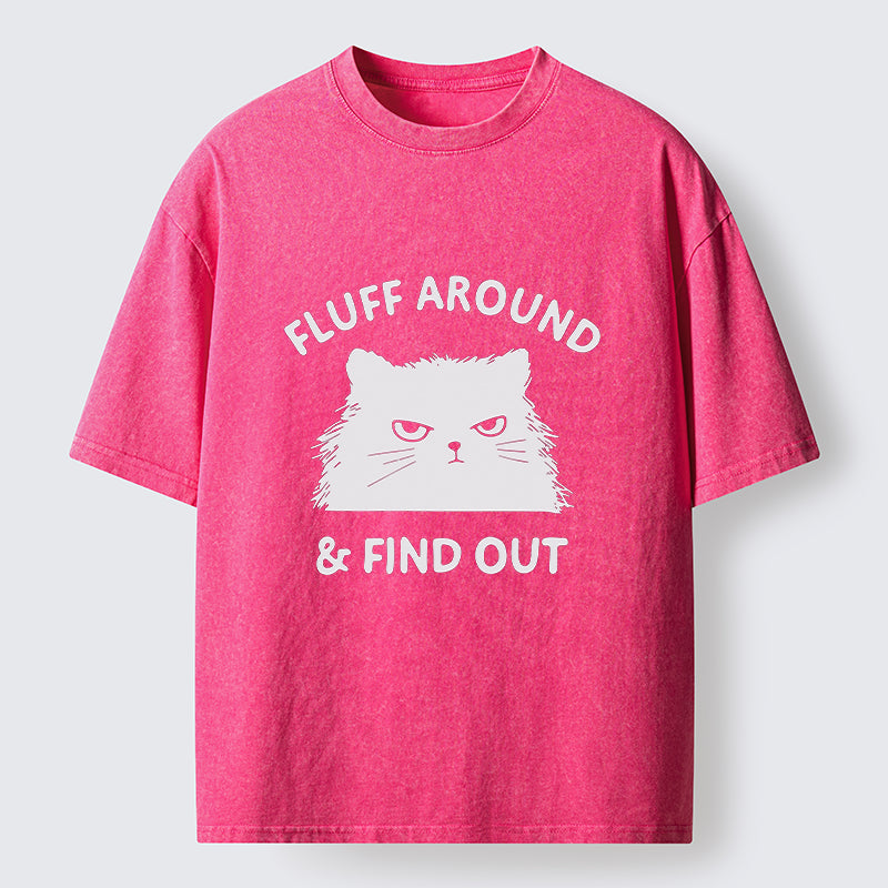 Unisex Cat's Mockery Washed T-Shirt