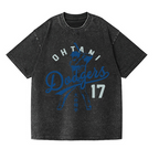 Dodger Vintage Wash Japanese Design T-Shirt