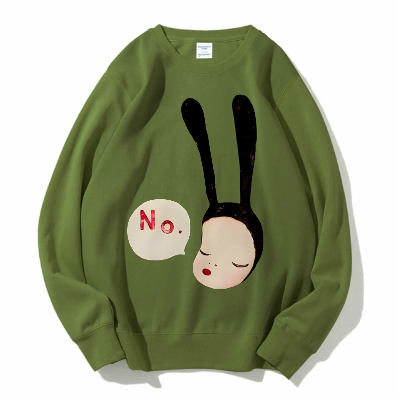 Unisex Yoshitomo Nara Printed Sweatshirt