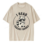 I Read Trashy Books Unisex Washed T-shirt