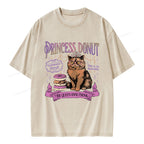 Princess Donut Unisex Washed T-shirt