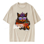 Goddammit Donut Unisex Washed T-shirt