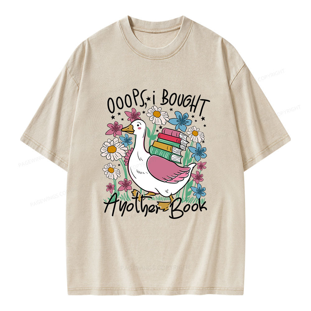 Oops I Bought Another Book Unisex Washed T-shirt