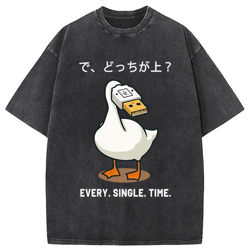 So Which One Is Better Washed T-Shirt