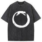 Cat's Circle Washed T-Shirt