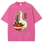 Ramen Lover Goose Washed T-Shirt