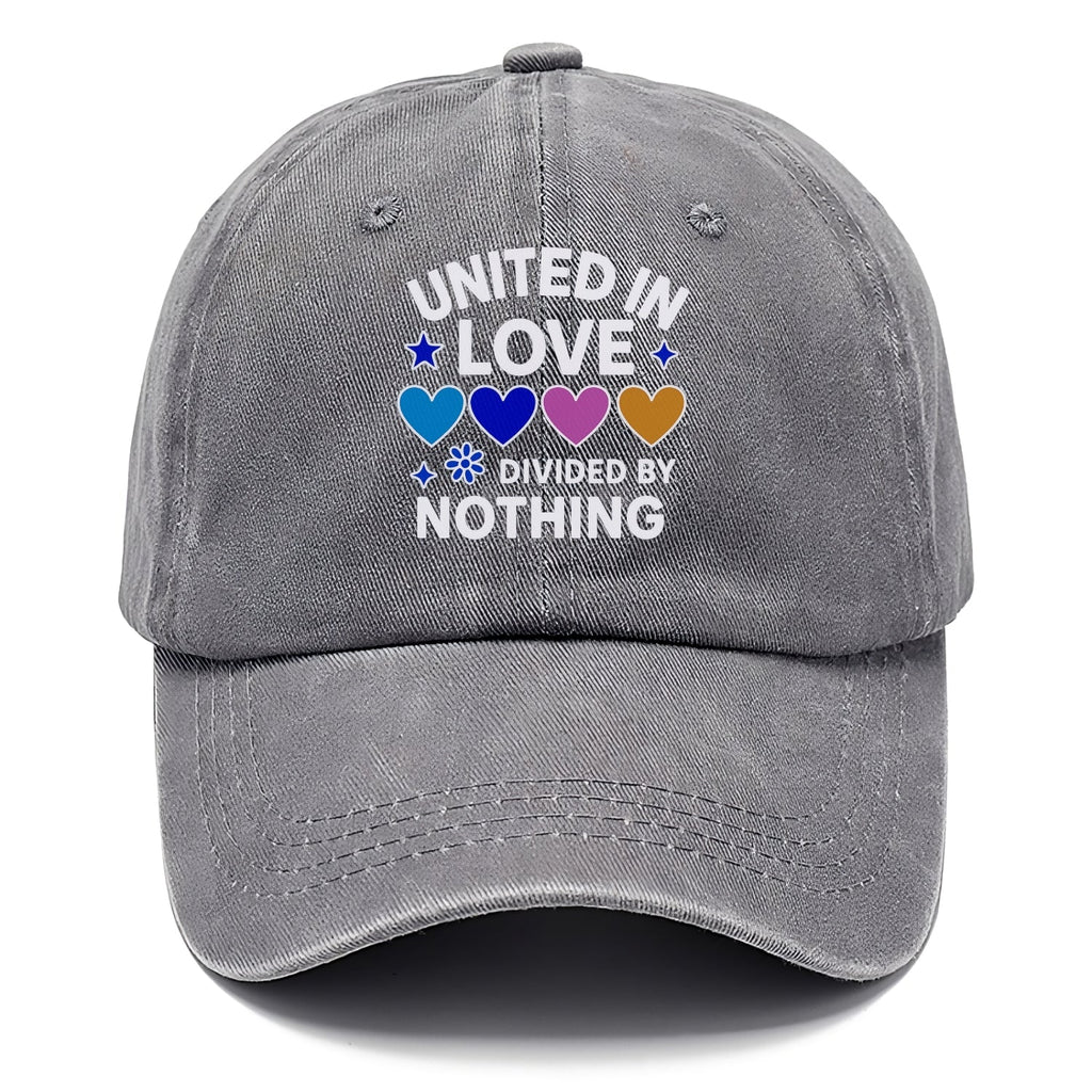 Inspirational Love Washed Cap
