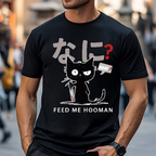 Black Cat Japanese Style Classic Tee