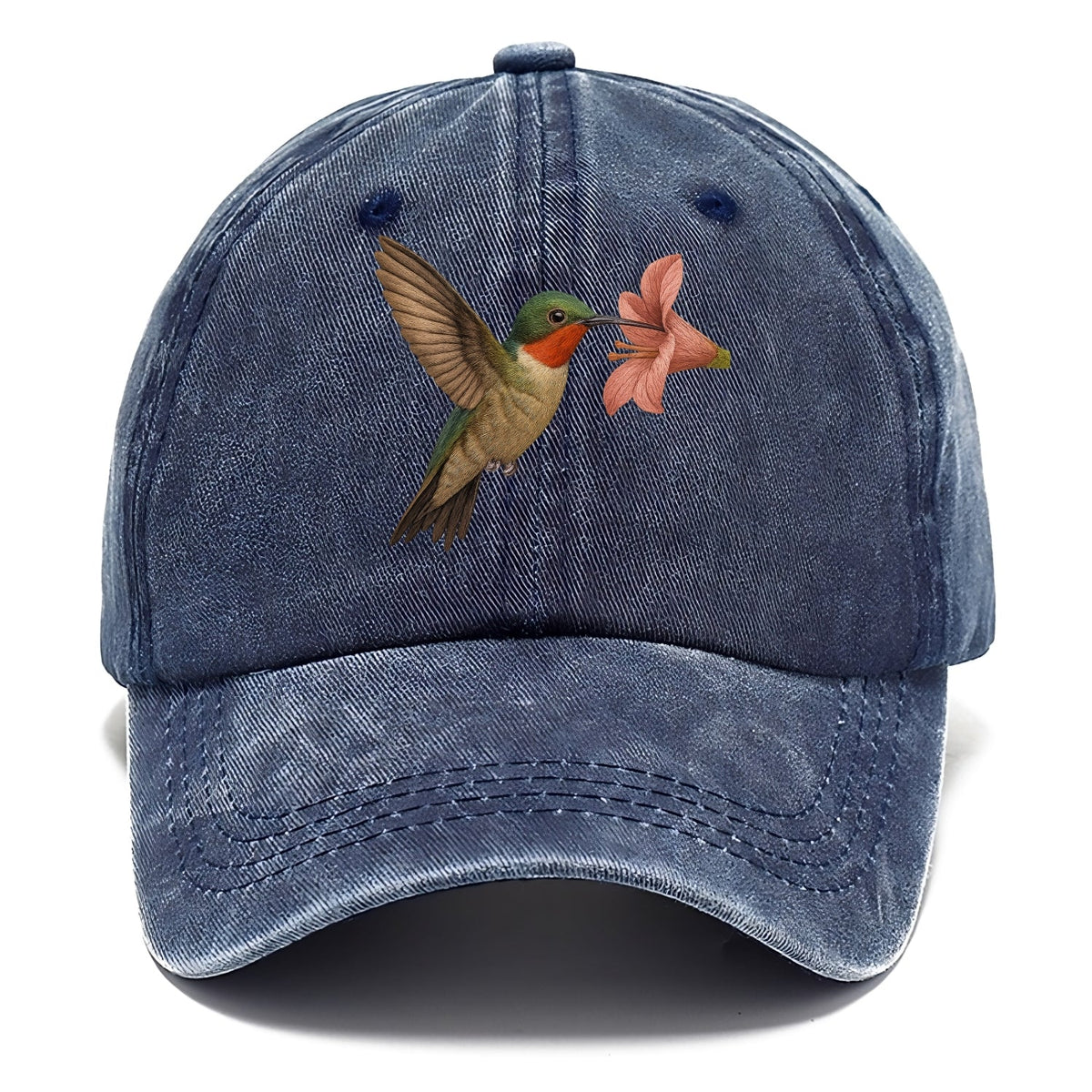 Hummingbird Haven Washed Cap