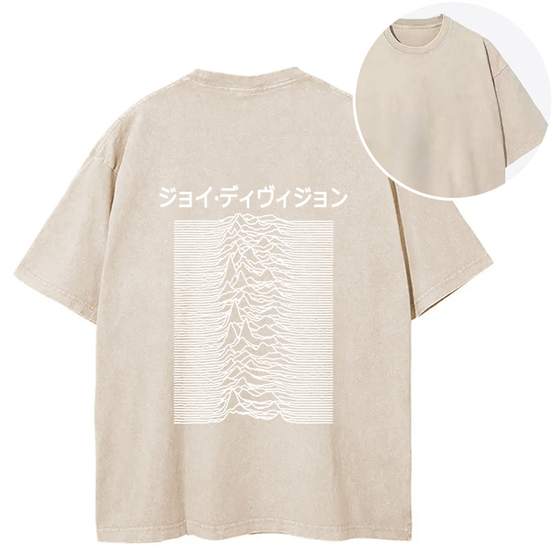 Pleasures Division Japan Ladies Back Washed T-Shirt