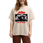 Japan Life in Tokyo Sylvian Synth Washed T-Shirt