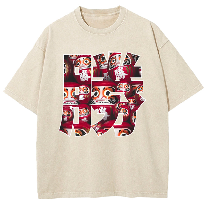 Japanese Win Washed T-Shirt
