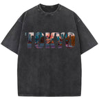 Tokyo Letter Washed T-Shirt
