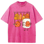 Sushi Is Selecting Backpacks Washed T-Shirt