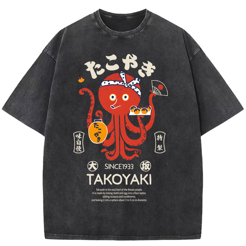 Osaka Takoyaki Washed T-Shirt