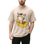 Cat Please Dont Throw Nara Washed T-Shirt