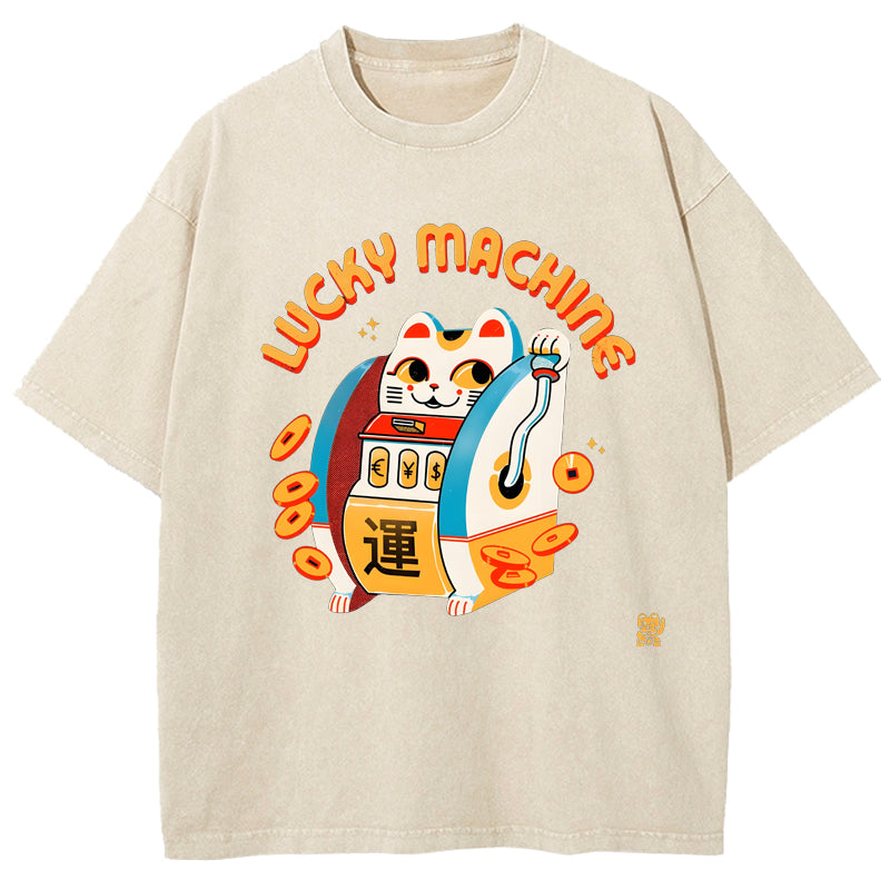Lucky Machine Washed T-Shirt