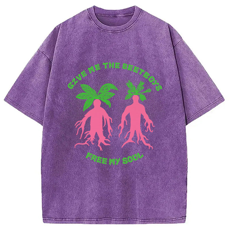 Give Me The Beetboys Washed T-Shirt