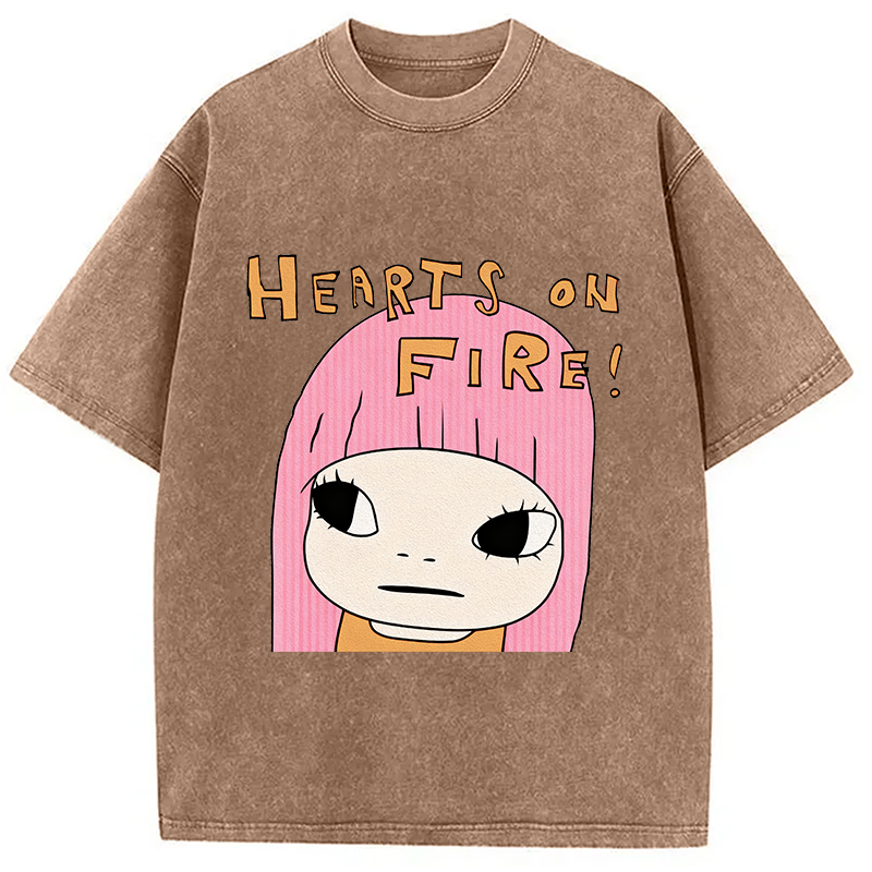 Heaters on Fire Washed T-Shirt