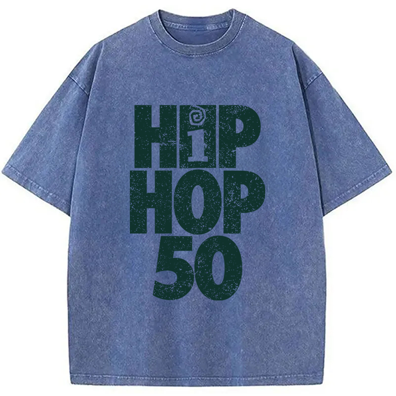 Hip Hop 50 Logo Washed T-Shirt