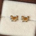 Cat earrings