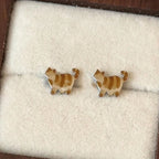 Cat earrings