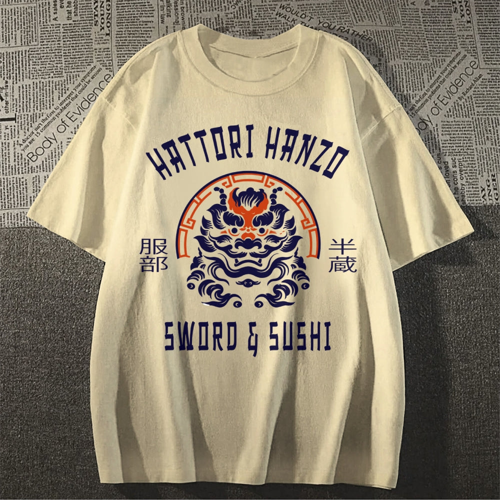 Hattori Hanzo Komainu Japanese Style Classic Tee