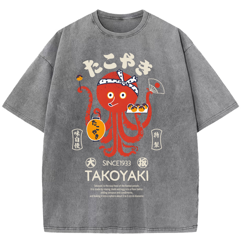 Osaka Takoyaki Washed T-Shirt