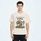 Unisex Poisoned Coffee Washed T-Shirt