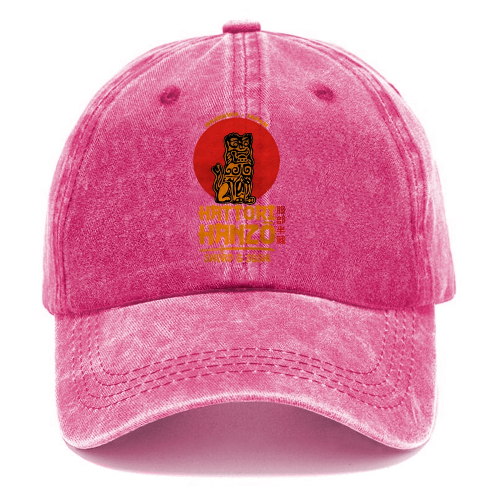 Hattori Hanzo Katana Washed Cap