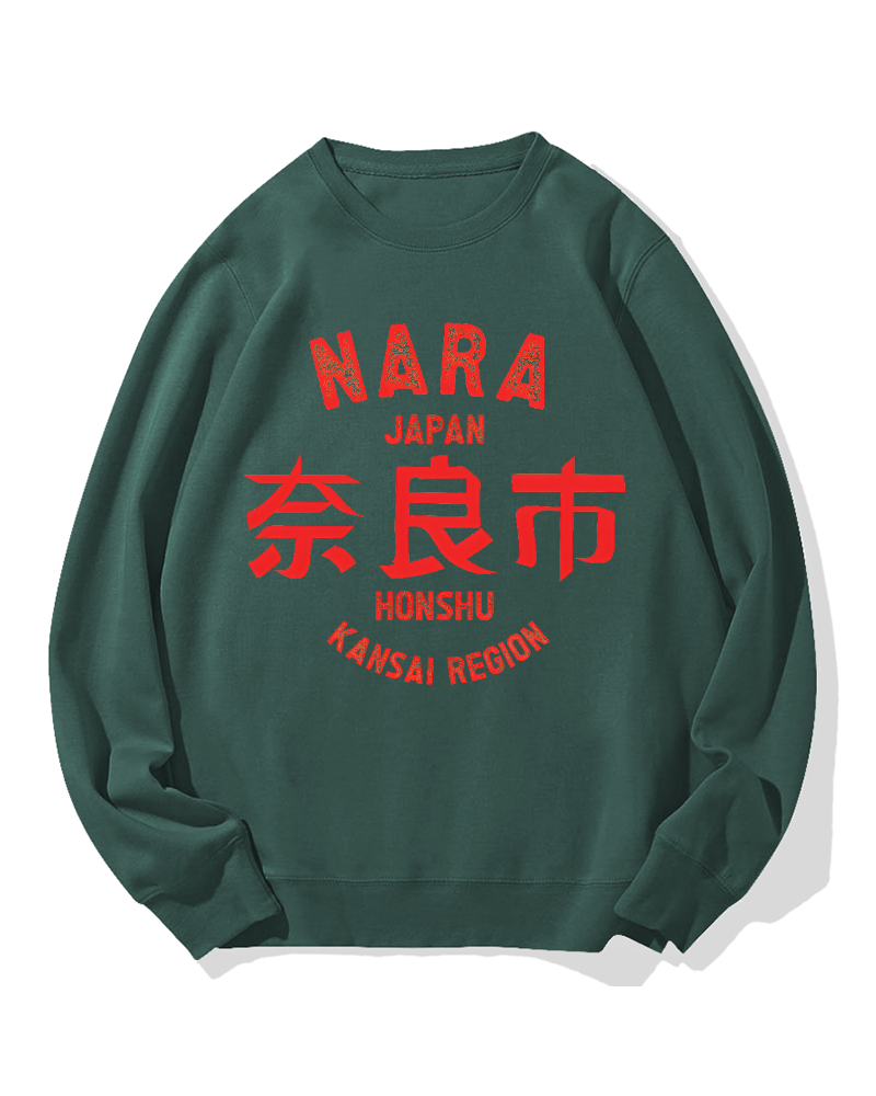 Nara City Cotton Sweatshirt