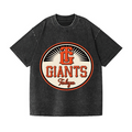 Tokyo Giants Baseball Vintage Wash Japanese Design T-Shirt