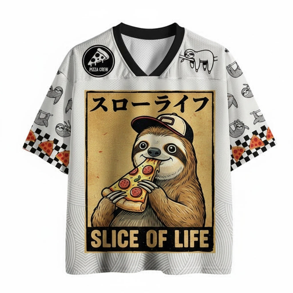 Slice Of Life Sloth Jersey Shirts