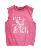 Egg dealer Vintage Distressed Washed Tank Top