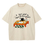 Make My Silly Things Washed T-Shirt