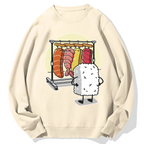 Sushi's Rack Geek Cotton Sweatshirt