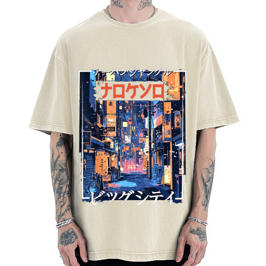 Big City Tokyo Vintage Washed T-shirt